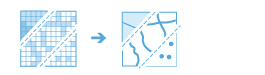 Convert Raster to Feature diagram